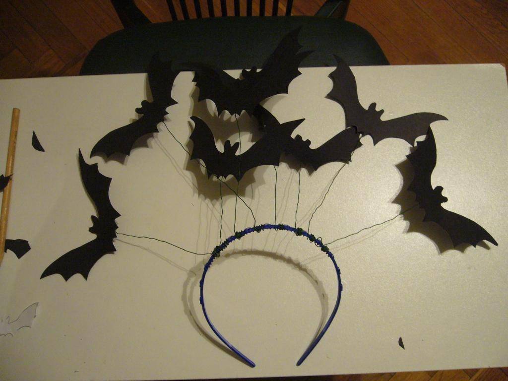 Поделки паук и летучая мышь на хэллоуин