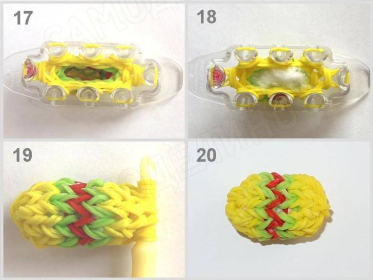 Лумигуруми из резинок – отличная альтернатива вязанным игрушкам амигуруми