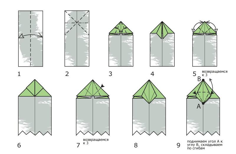 Рубашка из купюры с галстуком своими руками: как сложить оригами и схема с фото