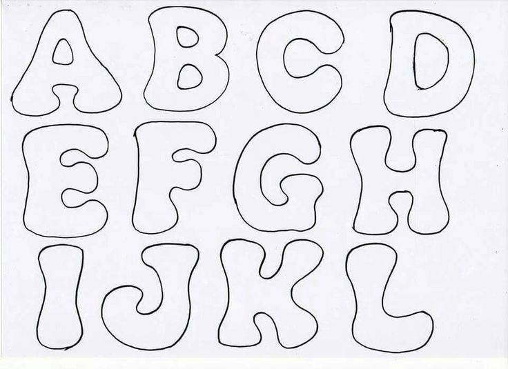 Буквы и цифры из фетра своими руками: шаблоны и выкройки