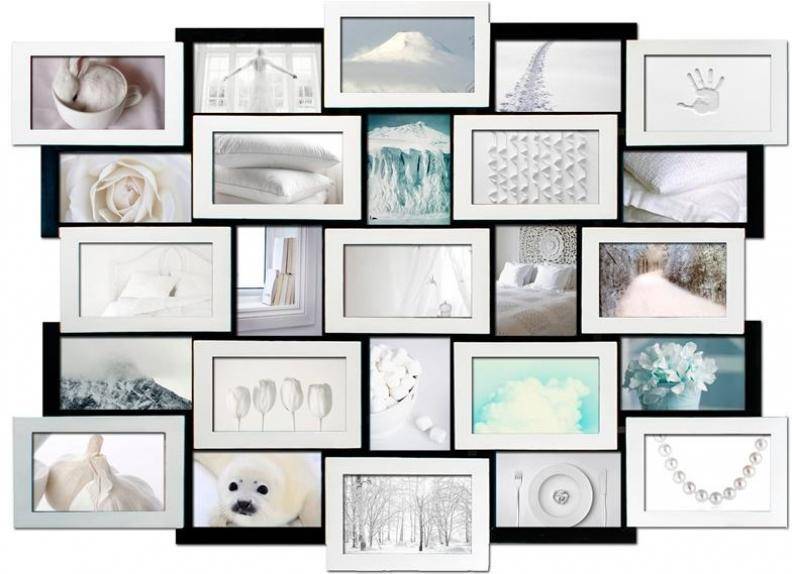 Простые идеи, как украсить стену: рамки для фотографий как дополнительный элемент современного дизайна