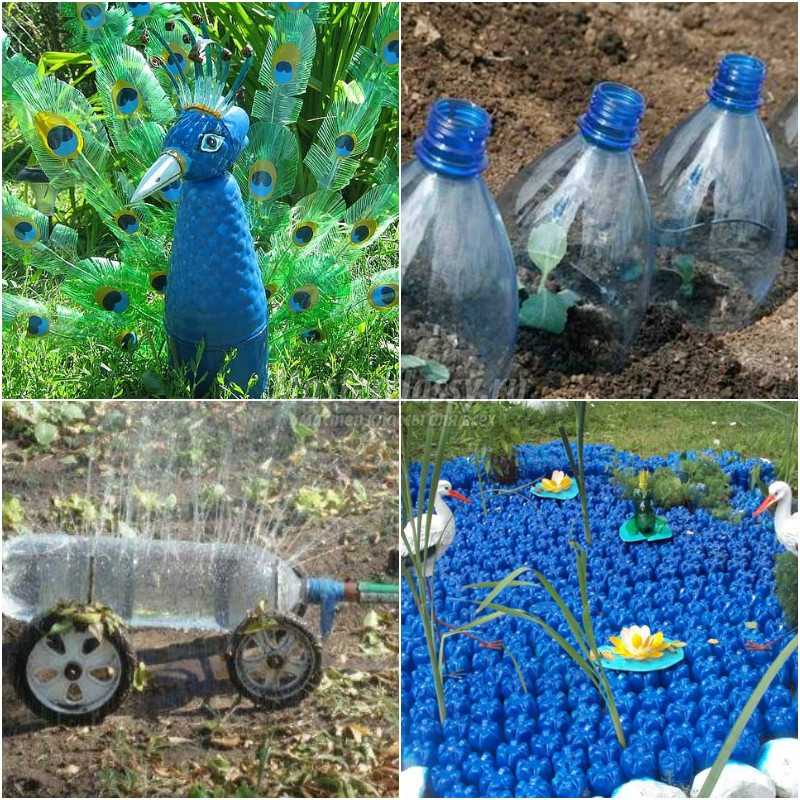 Поделки из бутылок - 135 фото идей создания и применения различных поделок из пластика