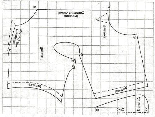 Выкройка комбинезона для собак фото