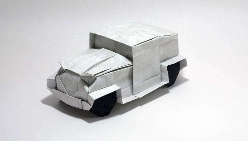 Машины из бумаги схемы  как делать бумажные поделки из картона, как склеить гоночный автомобиль, чертежи