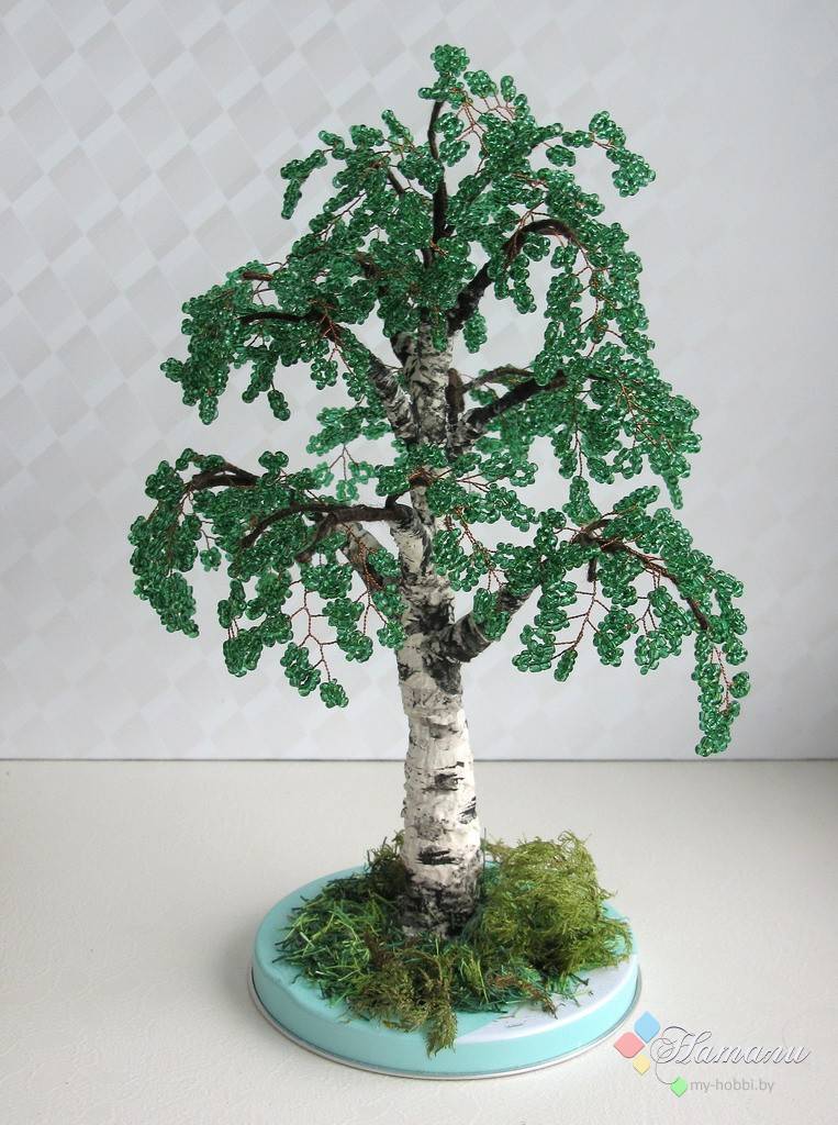 Дерево из бисера: схемы плетения и фото идеи, какие нужны материалы для работы, мастер-класс для начинающих.
