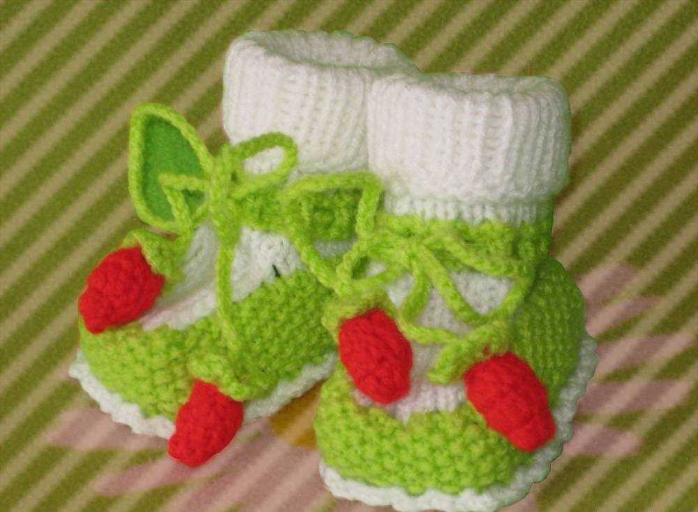 Пинетки-ботиночки (подробный мастер класс) - вязание для детей - страна мам