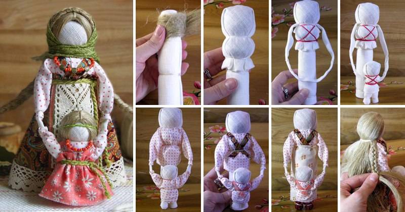 Как сделать куклу оберег своими руками из ткани поэтапно: берегиня, кукла на счастье, обрядовые куклы, мастер-класс
