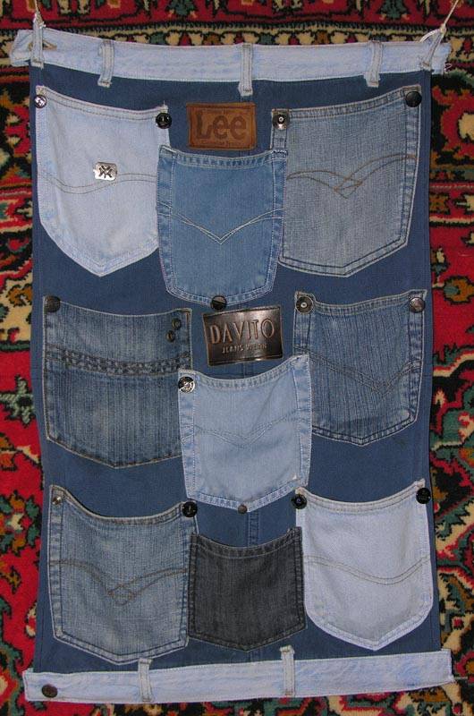 Что можно сделать из старых джинсов своими руками: 50 идей! | крестик