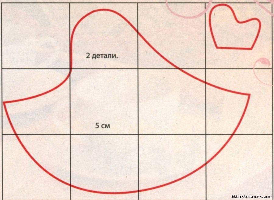 Схема прихваток из ткани