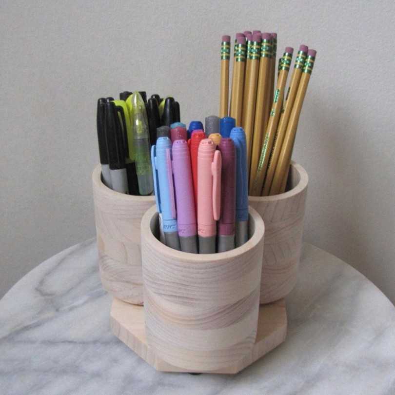 Карандашница своими руками: 15 мастер классов создания подставки для карандашей