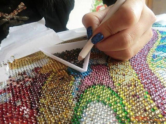 Техника алмазной вышивки