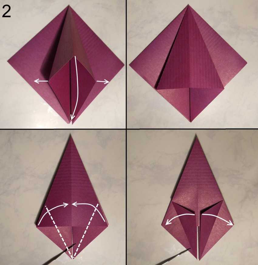 Цветы оригами из бумаги - идеи декора и пошаговая инструкция как сделать цветы (165 фото)