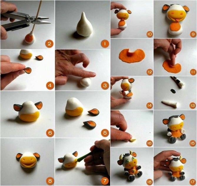 Лепка из полимерной глины: техника и инструменты для работы, идеи для поделок