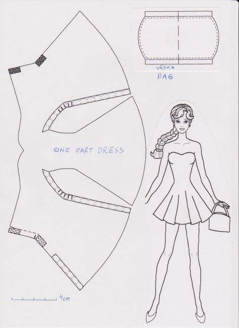 Платья для кукол своими руками: шьем простые аксессуары и сложные  элементы одежды для кукол (95 фото + видео)