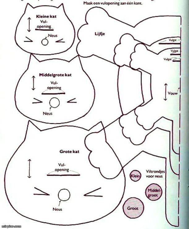 Кот батон своими руками выкройки пошаговое фото для начинающих