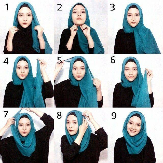 Как надеть хиджаб - wikihow