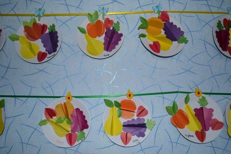 Аппликация овощей из бумаги: шаблоны, поделки на тему овощи из цветной бумаги детям в средней, старшей, младшей группе - распечатать картинки