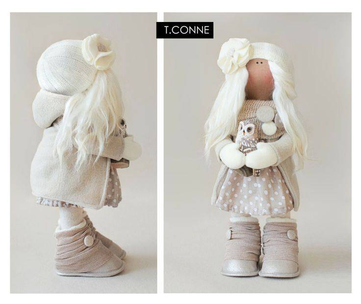 Татьяна коннэ и её снежка: история текстильной куклы, мастер-класс по созданию игрушки своими руками