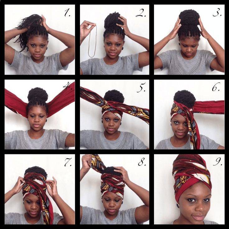 Как сделать и красиво завязать тюрбан (чалму) на голову: пошаговые инструкции, видео
