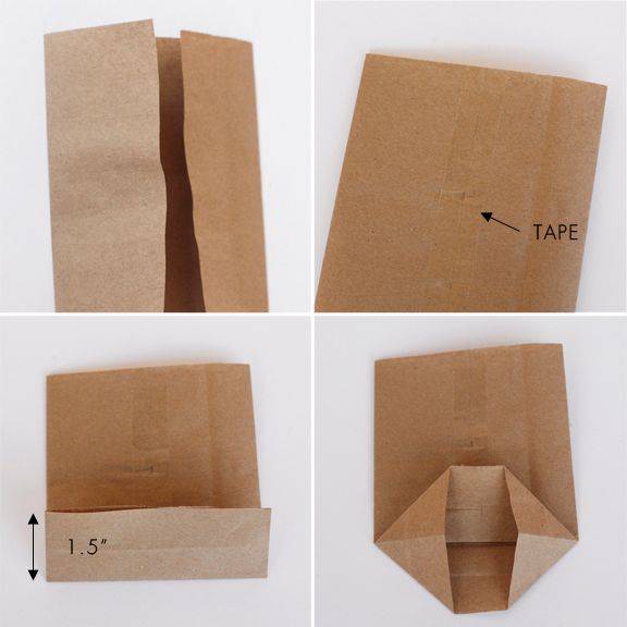 Бумажный пакет своими руками: делаем легко и просто