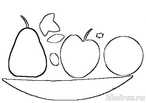 Конспект нод по оохэр (обрывная аппликация) в средней группе «полезные овощи и фрукты». воспитателям детских садов, школьным учителям и педагогам - маам.ру