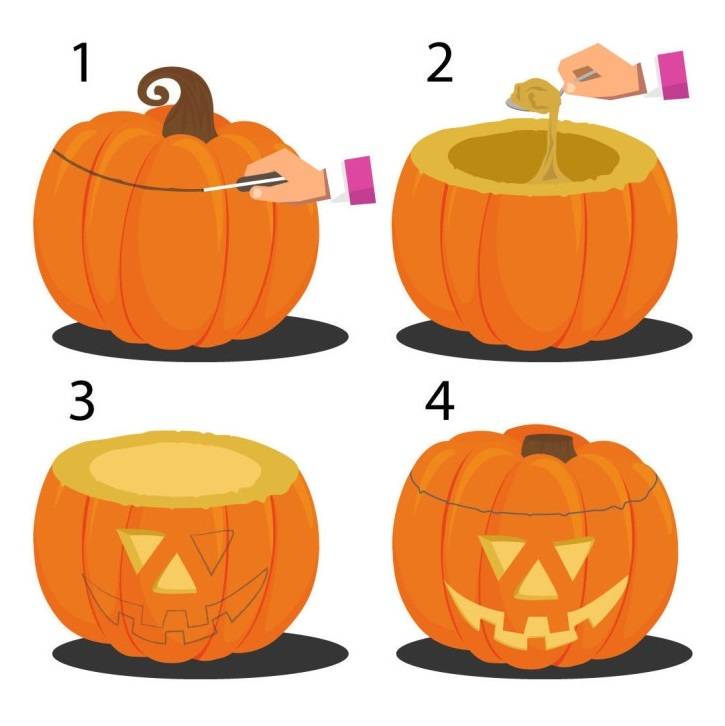 Как сделать тыкву на хэллоуин своими руками: топ-5 способов