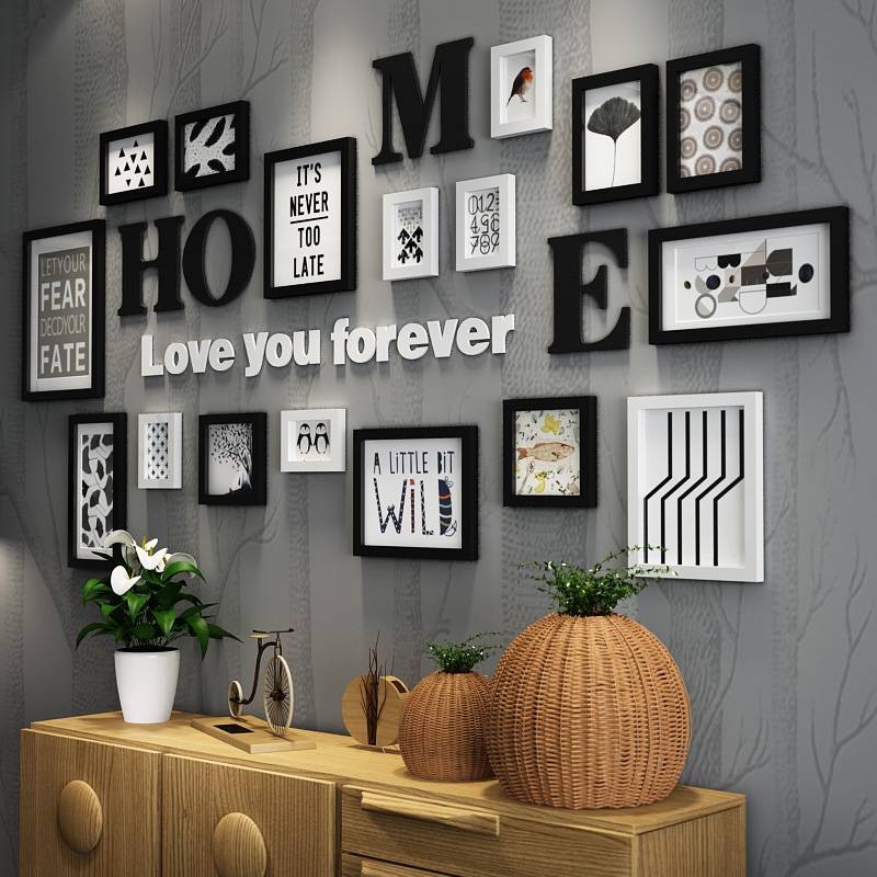 Декоративные буквы на стену для украшения интерьера, способы расположения и места размещения - 27 фото