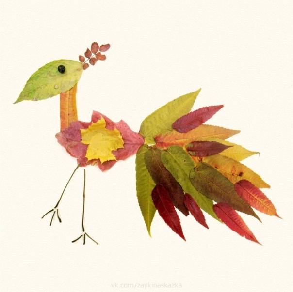 Поделки из осенних листьев: 40 идей в картинках для праздника осени!