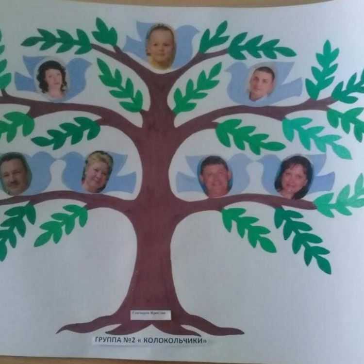 Генеалогическое древо семьи. родословная
