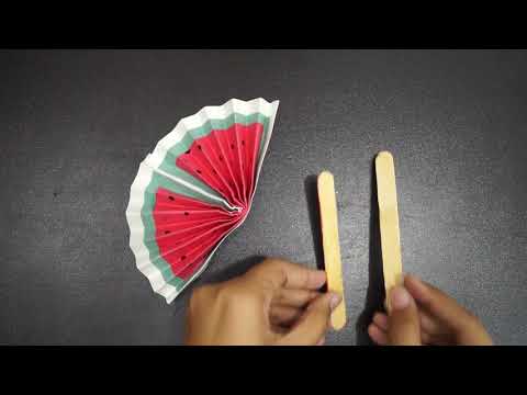 Как сделать веер из бумаги своими руками - фото инструкция, видео мастер-класс (пошагово)