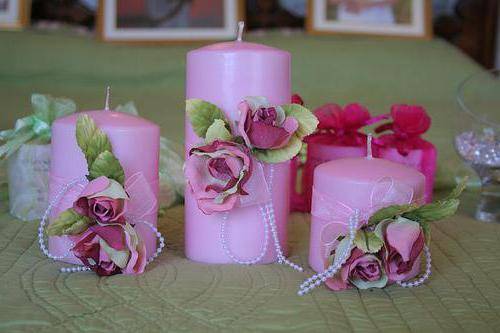 Как сделать свадебные свечи своими руками мастер-класс пошагово