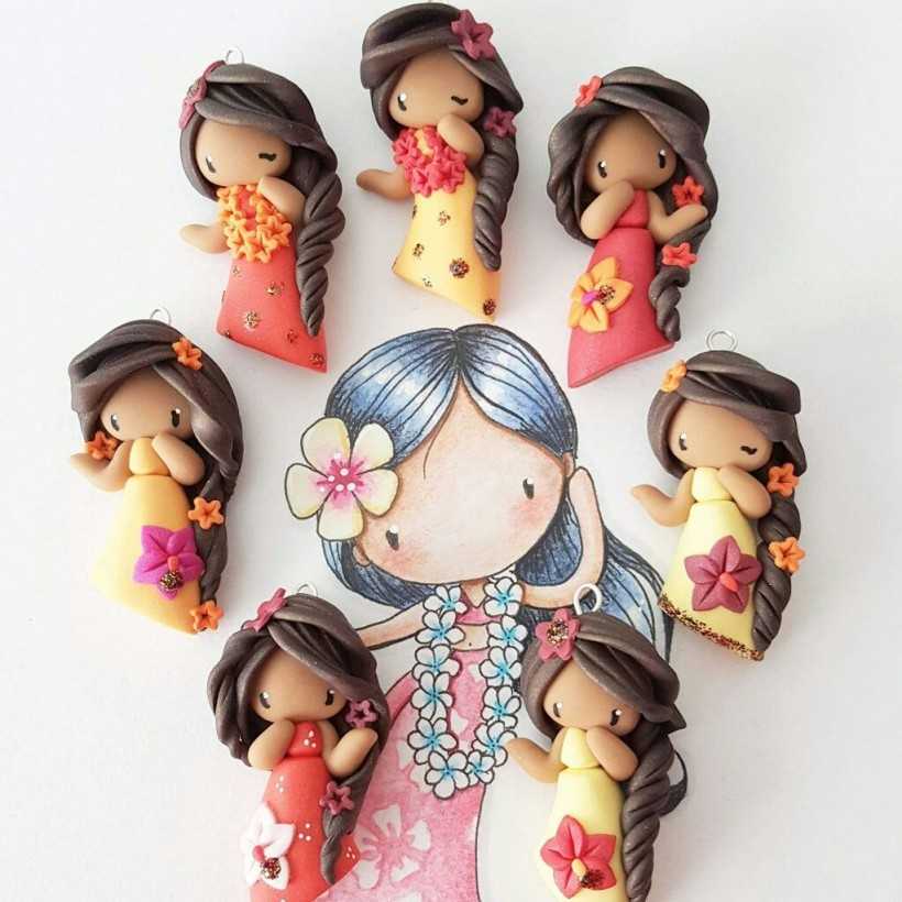 Куклы из полимерной глины: интересные идеи и пошаговый мастер-класс как сделать куклу
