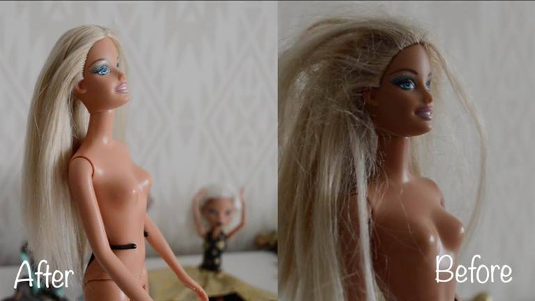 Как выпрямлять волосы кукле в домашних условиях? единственный способ, который действительно работает!