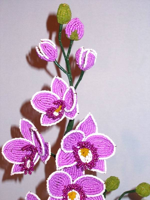 Орхидея или если долго мучиться, что-нибудь получится :))) | страна мастеров