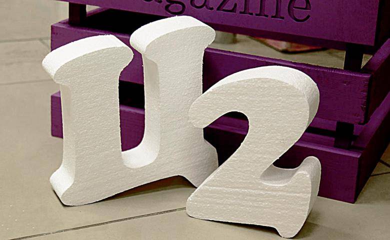 Буквы из пенопласта своими руками (53 фото) - подробные мастер-классы по созданию красивых букв и цифр