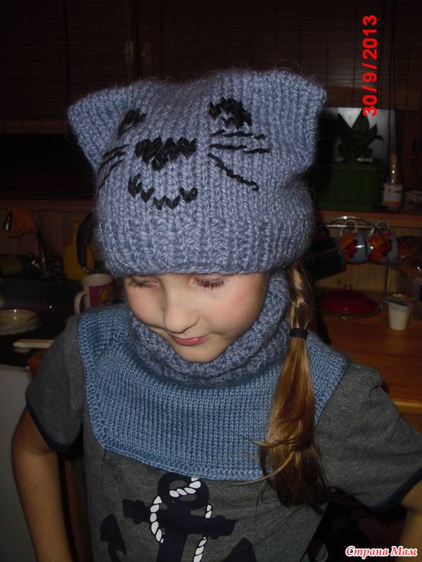 Четыре шапочки с ушками для младенцев - вязание - страна мам