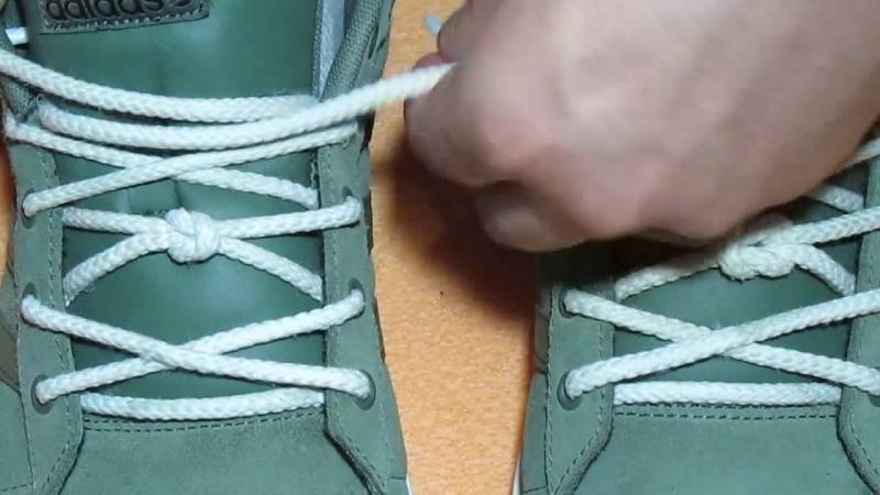 Как сделать шнурки короче не обрезая их. как укоротить шнурки: три простых способа