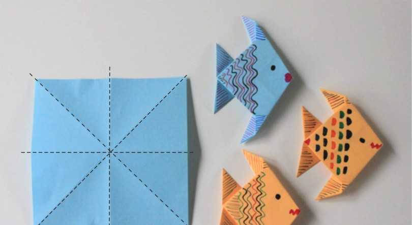 Оригами рыбка — 155 фото и видео мастер-класс изготовления модульной рыбки-оригами