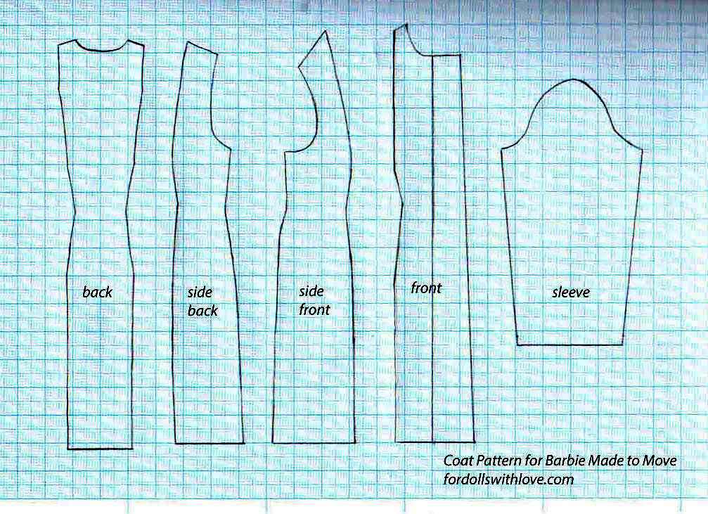 Одежда для барби выкройки