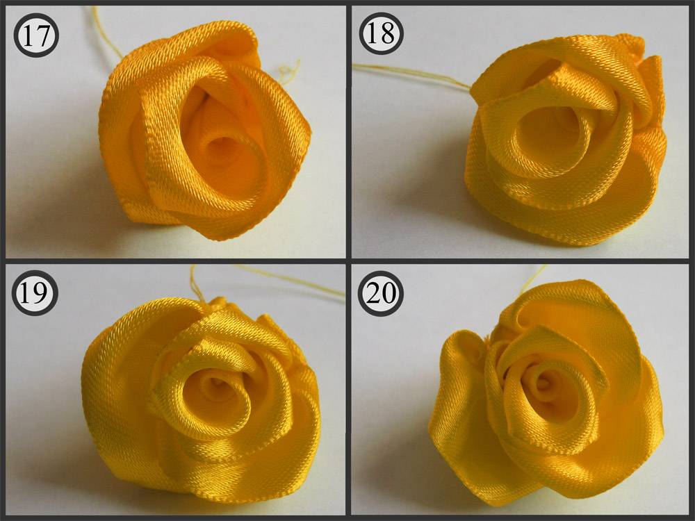 Как собрать атласные розы. Розочки из ленточек своими руками. Розочка из атласной ленточки. Розочки из атласных лент своими руками.