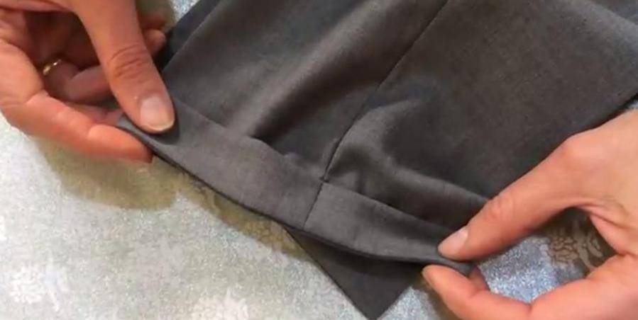Как подшивать брюки своими руками? как правильно подшить брюки на машинке и вручную :: syl.ru