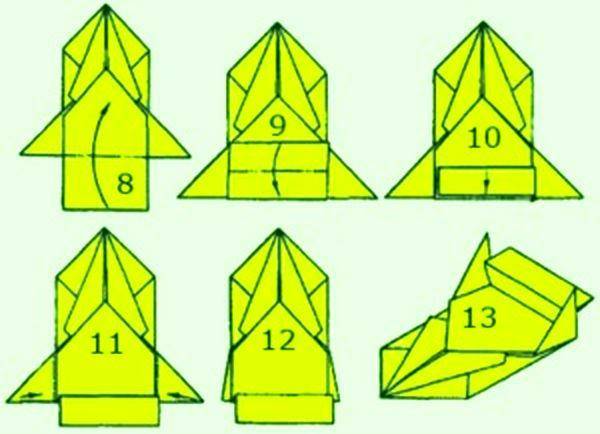 Оригами машина объемная из бумаги схема