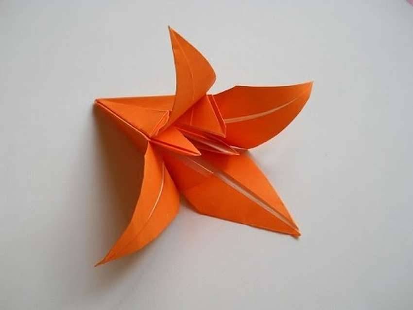 Оригами лилия: секрет создания очаровательного цветка