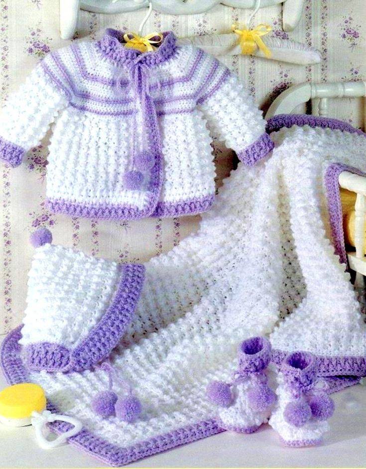 Детская одежда вязание крючком
