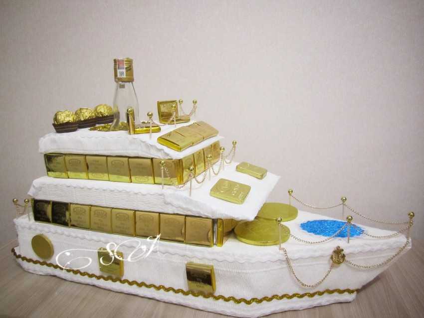 Корабли из конфет: строим вкусный шедевр