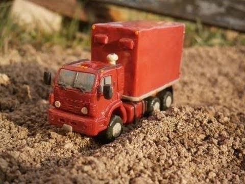 Машинка из пластилина для детей: как сделать грузовик, мастер-класс