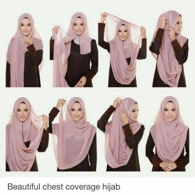 Техники и способы красиво повязать хиджаб