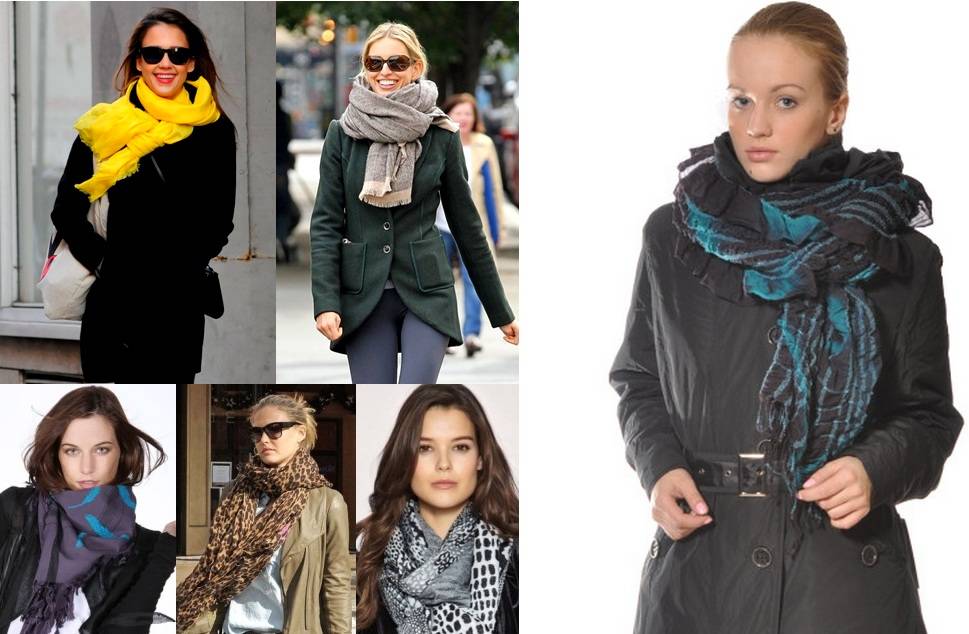 Как красиво завязать шарф на шее поверх куртки (43 фото) - создаем стильные образы