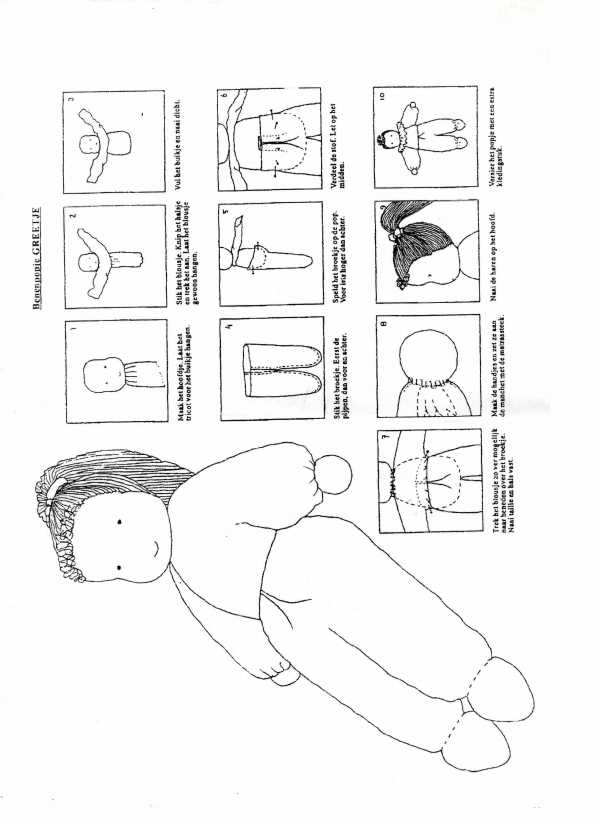 Как сшить вальдорфскую куклу своими руками: выкройка с размерами + фото и видео