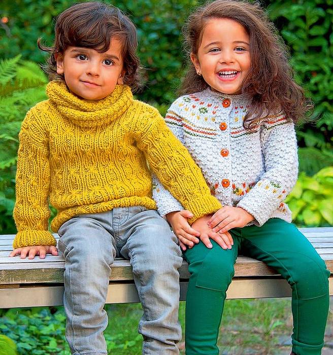 Вяжем спицами для девочек (свитер, джемпер, жакеты) - базовый гардероб